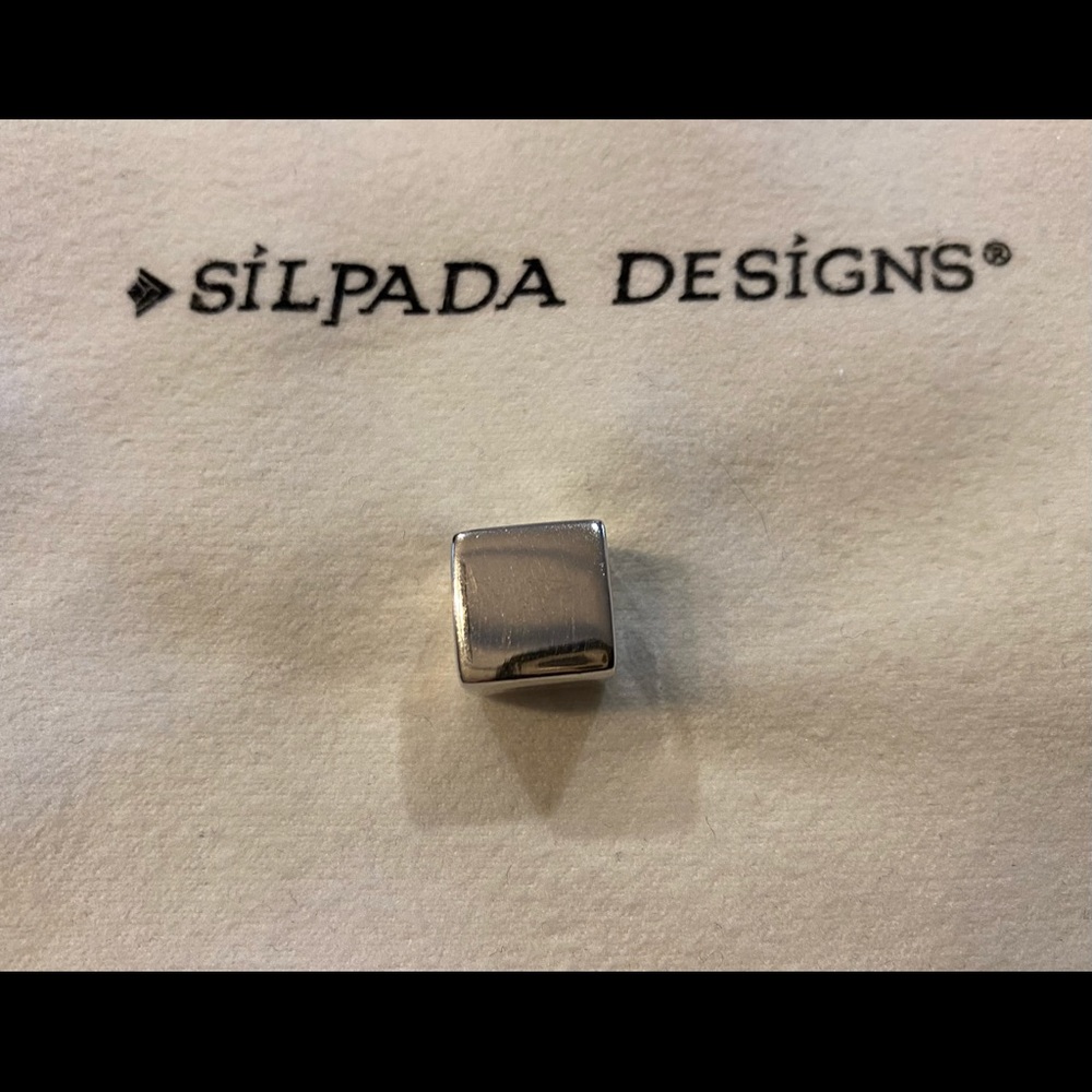 SILPADA.925 Cube Pendant